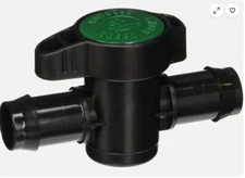 3/4" Ball Valve Two Little Fishes TLF Plastic ATL5455W Pond/Aquarium Water Flow