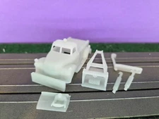 T-Jet, 49 Chevy 3800 Wrecker/Tow Truck w/ Tow Linkage & Counter Balance Magnets