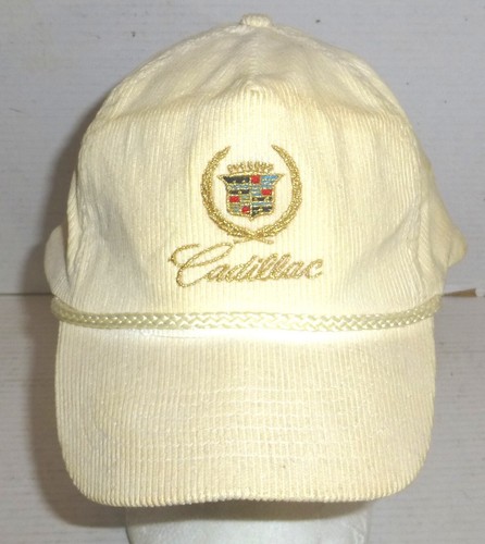 De colección KC Cadillac Para hombres Pana Snapback Sombrero Ajustable con Cuerda con MANCHAS LEER