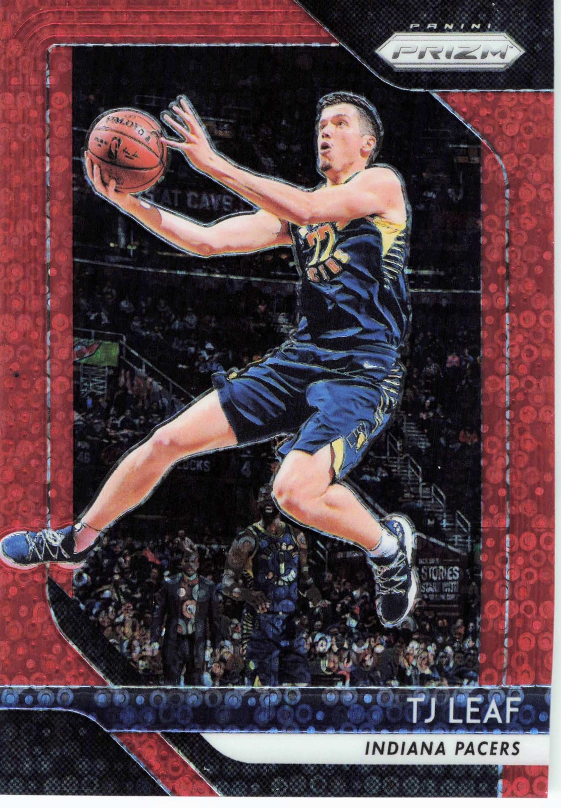 2018-19 Panini Prizm - T.J. Leaf #124 Red Fast Break Prizm /125 for ...