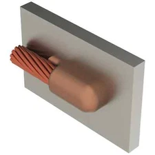 Erico Cadweld VNC2QLH Graphite Mold for Welding Cable to Steel Surface #115 W/M