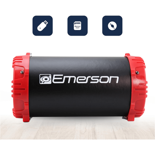 Emerson Portable Bluetooth Speaker with LED Lighting and Carrying Strap - Picture 27 of 33