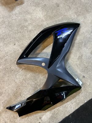 Suzuki GSXR 600 750 K8 K9 L0 2008-2010 rechte Seite Verkleidungsplatte Haube schwarz #44
