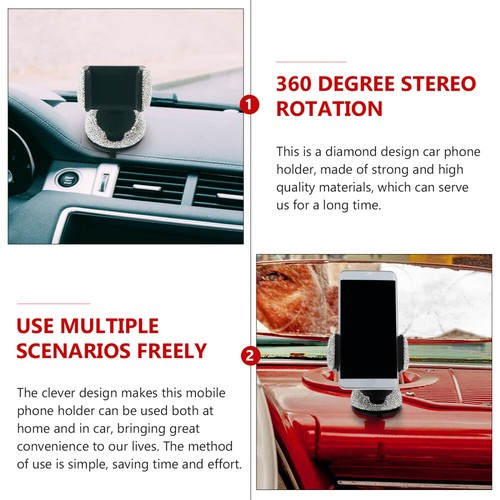 Mount Holder Bling Truck Phone Holder Cell Phone Holder Auto - 第 4/12 張圖片
