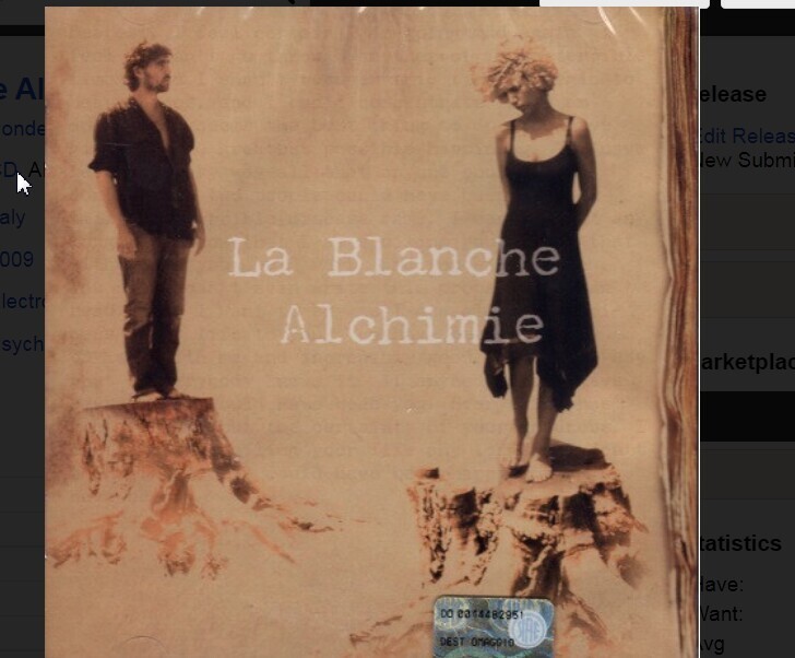 LA BLANCHE ALCHIMIE La Blanche Alchimie CD NUOVO Sigillato