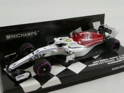 MINICHAMPS Sauber C37 Ferrari #9 Marcus Ericsson Azerbaijan 2018 1/43 417180409