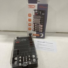 The Battery Organizer and Tester with Cover, Battery Storage Organizer and Ca...