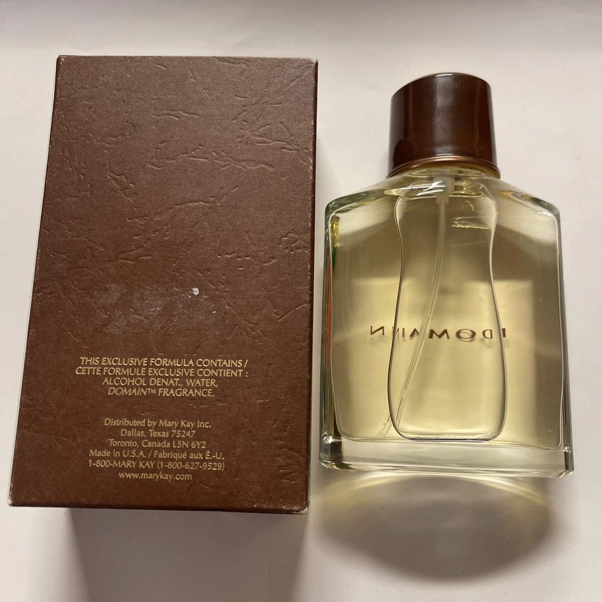 Mary Kay Domain 2.5 FL. OZ. Men s Cologne Spray 5964 New Old