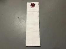 Boston College Eagles Team Issued White Player Exclusive Game Towel Football BC
