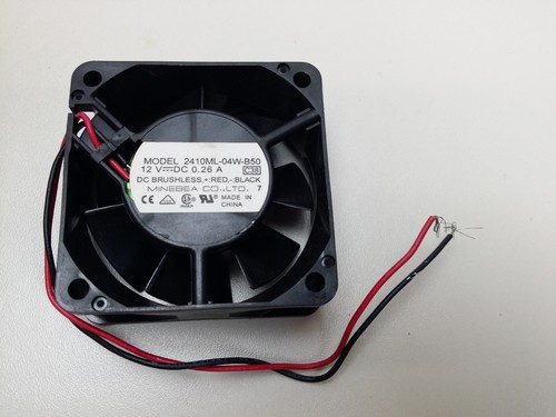 CPU Kühler Lüfter Axiallüfter Fan 12V 0,26A 2410ML-04W-B50 Minebea + Gitter 60mm