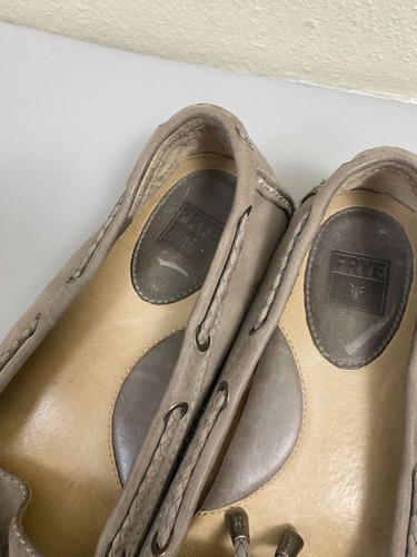 Mocassin mocassin plat femme Frye Reagan tressé dentelle cuir pointure 9 - Photo 11/18