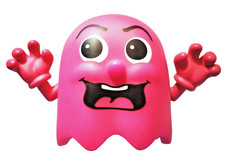 Funko Retro Mystery Minis Ms. Pac-Man Ghost Vinyl Figur - Sammlerst&uuml;ck