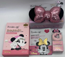 4PC The Creme Shop Disney Minnie Mouse Cosmetic Set  NEW  FAST SHIPPING