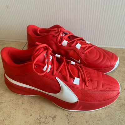 Size 13.5 Nike Zoom Freak 5 TB University Red