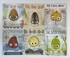 Good Egg-Bad Seed-Cool Bean-Couch Potato-Smart Cookie-Sour Grape Paperback Set 6