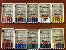 Dentsply Maillefer K-Flexo SS file Endodontic 25mm All sizes-30 files/pk