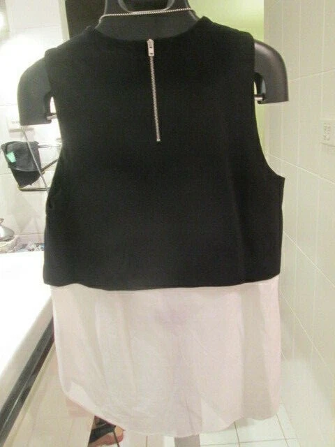 WITCHERY white & black blocked top, XL, SS2016, BNWT RRP $80  - image 4 of 4