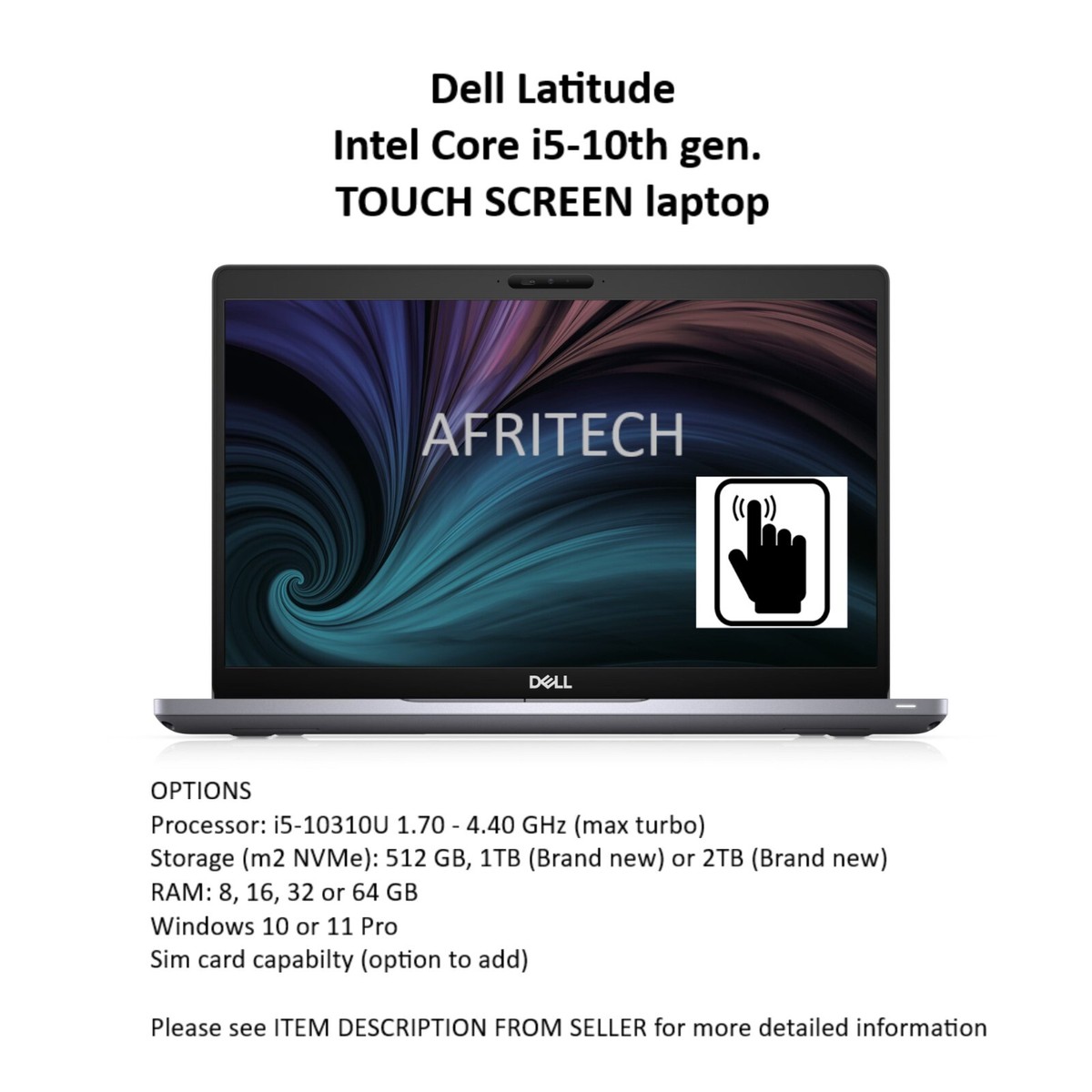 Dell Latitude 5410 i5-10310U 2TB SSD 64GB RAM 14