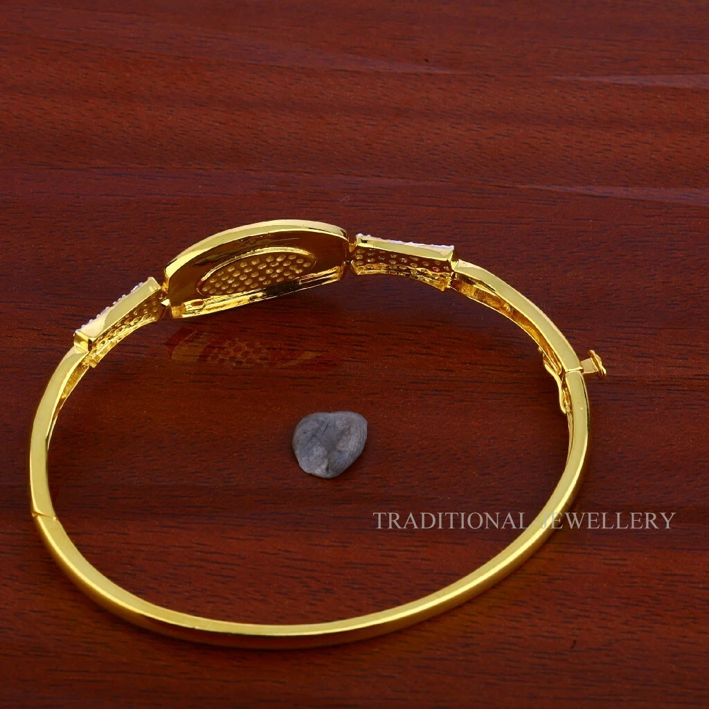 Single kada design best sale gold
