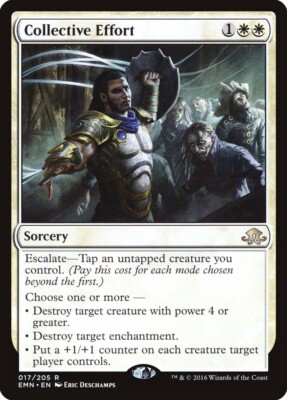 + Collective Effort near mint englisch Eldritch Moon Rare Magic the Gathering +
