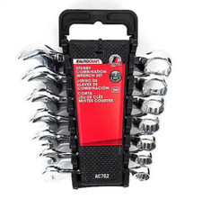 Autocraft Wrench Set Combination Stubby Sae 7 Piece Autocraft Wrench Set Combination Stubby Sae 7 Piece