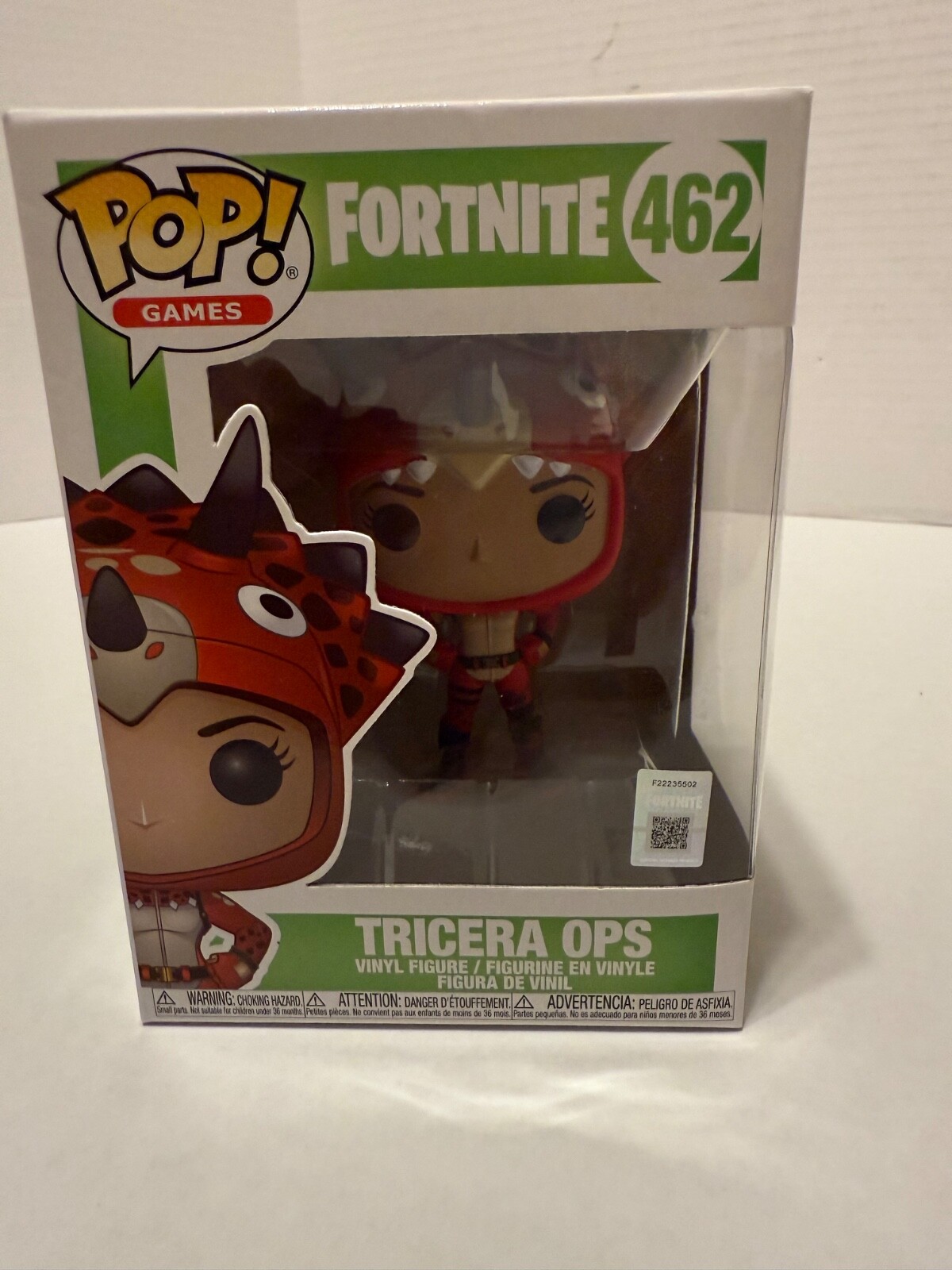 Funko Pop! Games Fortnite Tricera Ops Collectible Figure #462 New
