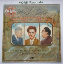 ALH 913 - POULENC / GRAINGER / MILHAUD - Wind...