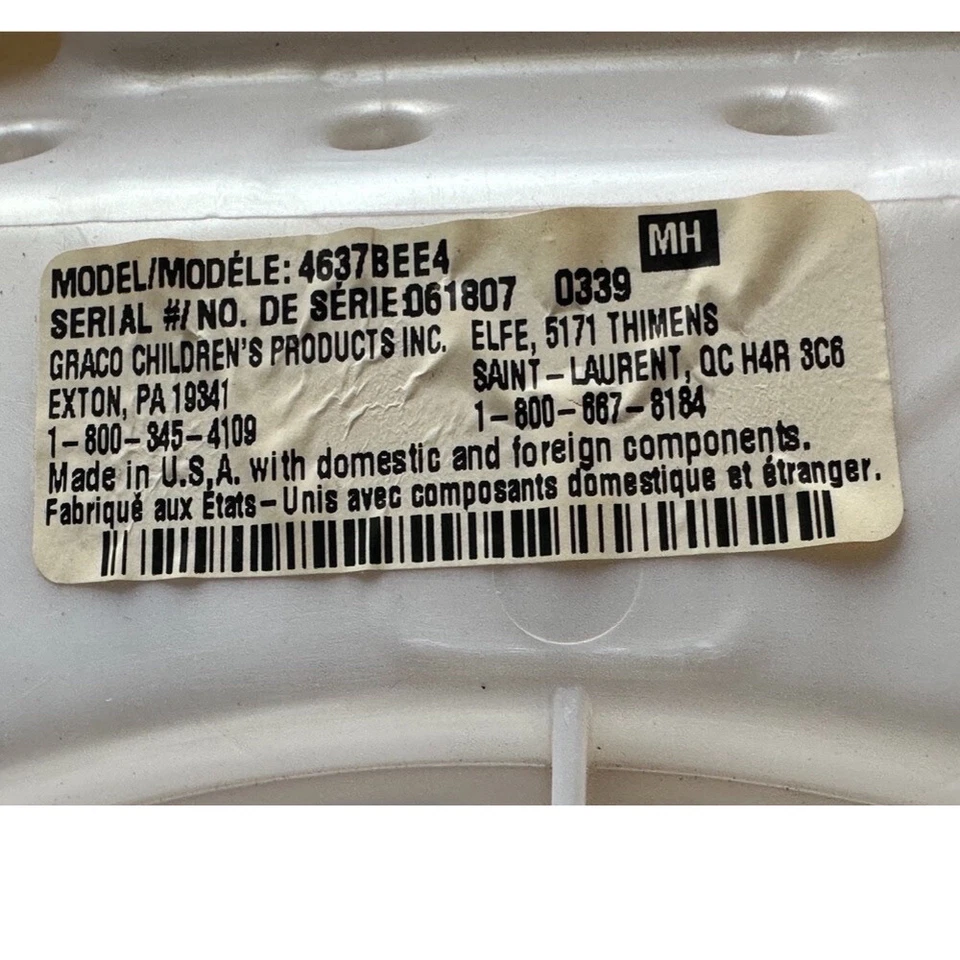 Graco Baby Einstein Discover Play Exersaucer REPLACEMENT Leg Base - Image 3 of 4