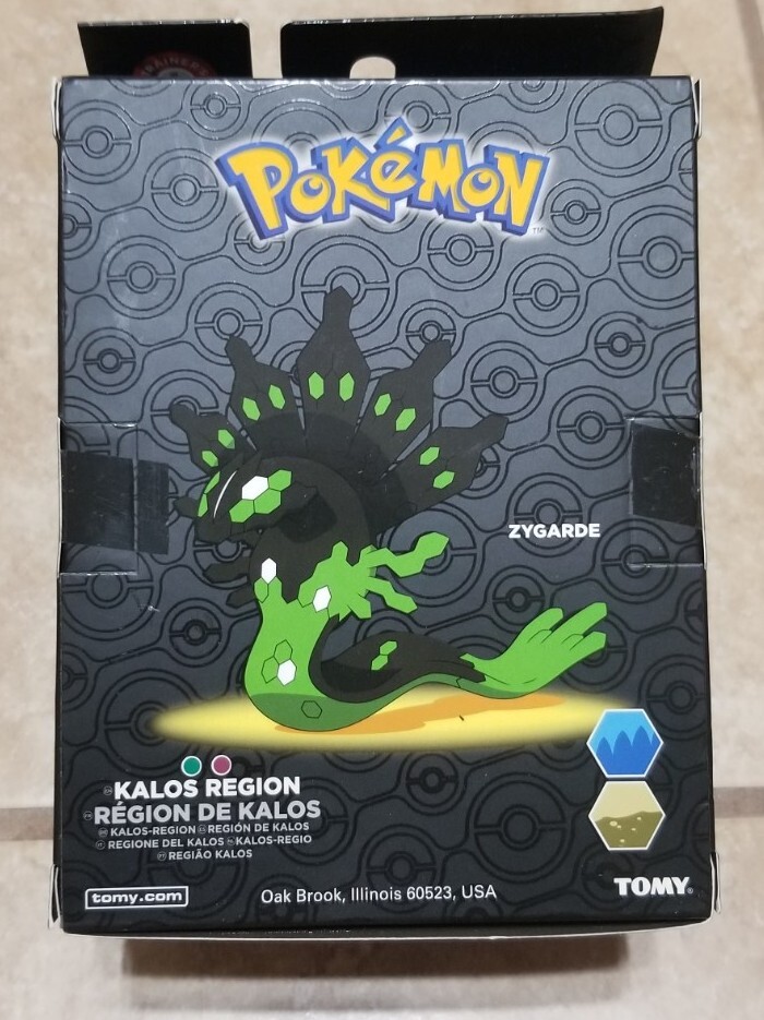 TOMY 2015 Pokémon Trainer's Choice Zygarde Collectible Figure | eBay