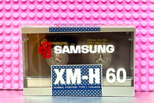 SAMSUNG XM-H  60 TYPE I  BLANK CASSETTE TAPE  1    SEALED 