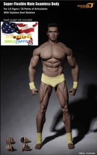 TBLeague Phicen M34 1/6 Scale Steel Skeleton Male Seamless Muscular SUNTAN Body