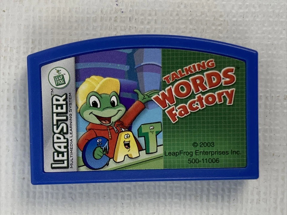 Leapster Game Lot Of 6 Finding Nemo Spongebob (Spanish) NASCAR Thomas & Friends - Image 3 of 4