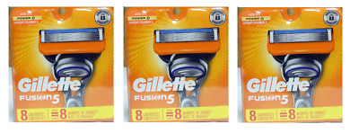 Gillette Fusion5 Manual (Fits Power) Razor Blade Refills, 24 Cartridges