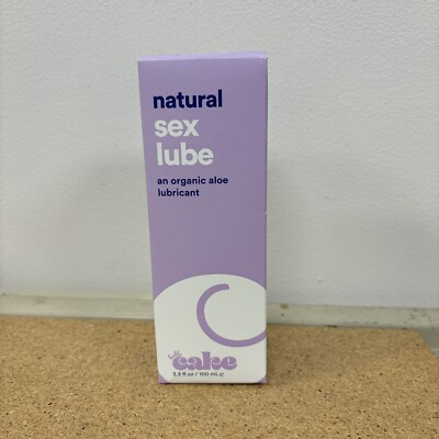   Hello Cake Natural Lube - Aloe-Based Organic Personal Lubricant 