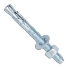 20PCS 3/8" x 5" Zinc Wedge Anchor Heavy Duty Concrete Cement Anchor Bolts