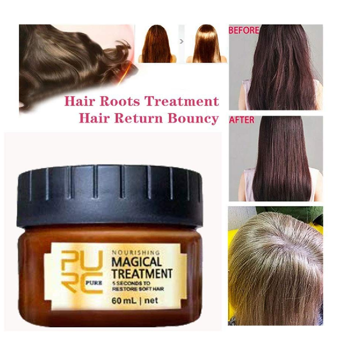 Tratamiento De Keratina Para Cabello Maltratado Con Encrespamiento Alisa El  Pelo