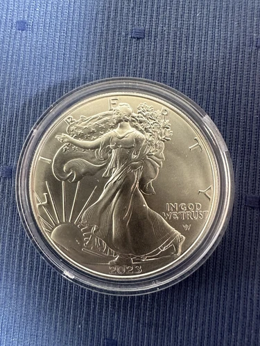 2023 US Liberty American Eagle FirstStrike 1oz .999 Silver One Dollar Unc. Coin