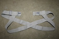 Original Korean War U.S. Army GIs OD Combat Suspenders, Well Stamped  1952 d.