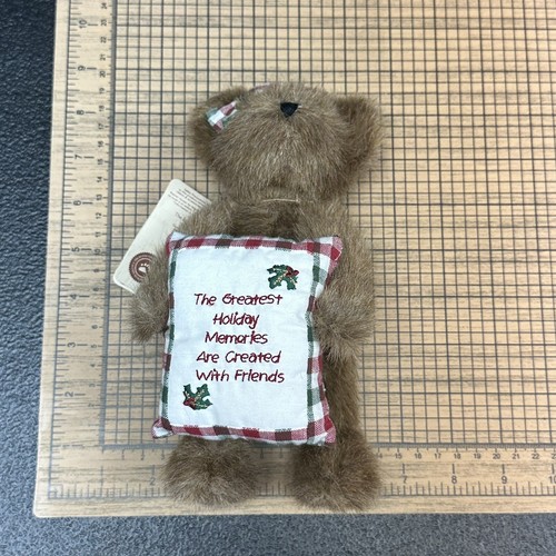 Boyds Bears The Head Bean Collection Beary Goodfriend 2004 firmado raro - Imagen 6 de 7
