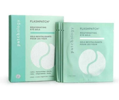 NEW PATCHOLOGY FLASHPATCH REJUVENATING EYE GELS 5 PACK/ 5 PAIRS NEW IN BOX