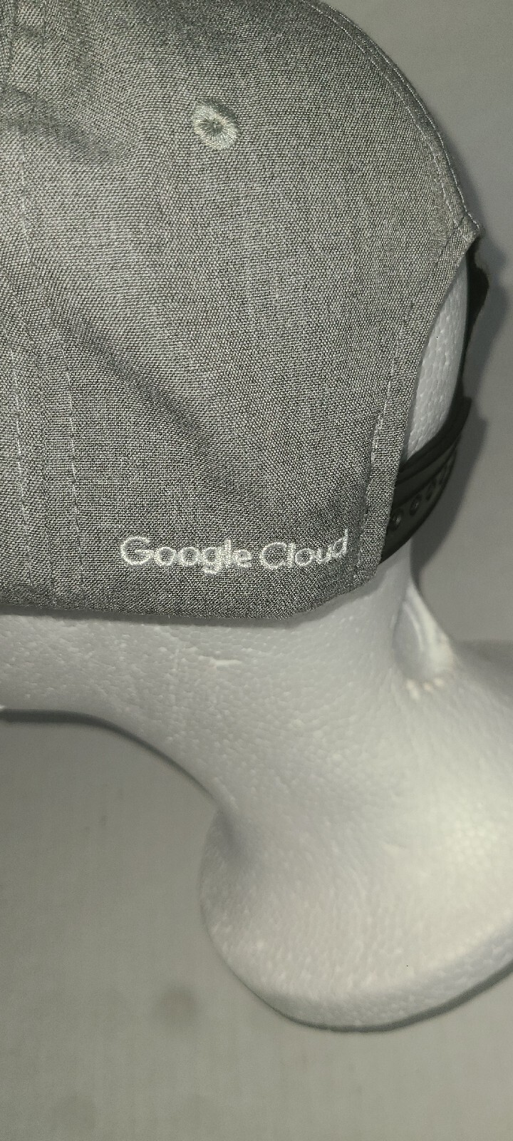 Google Cloud Adjustable Strapback Hat Grey - image 3