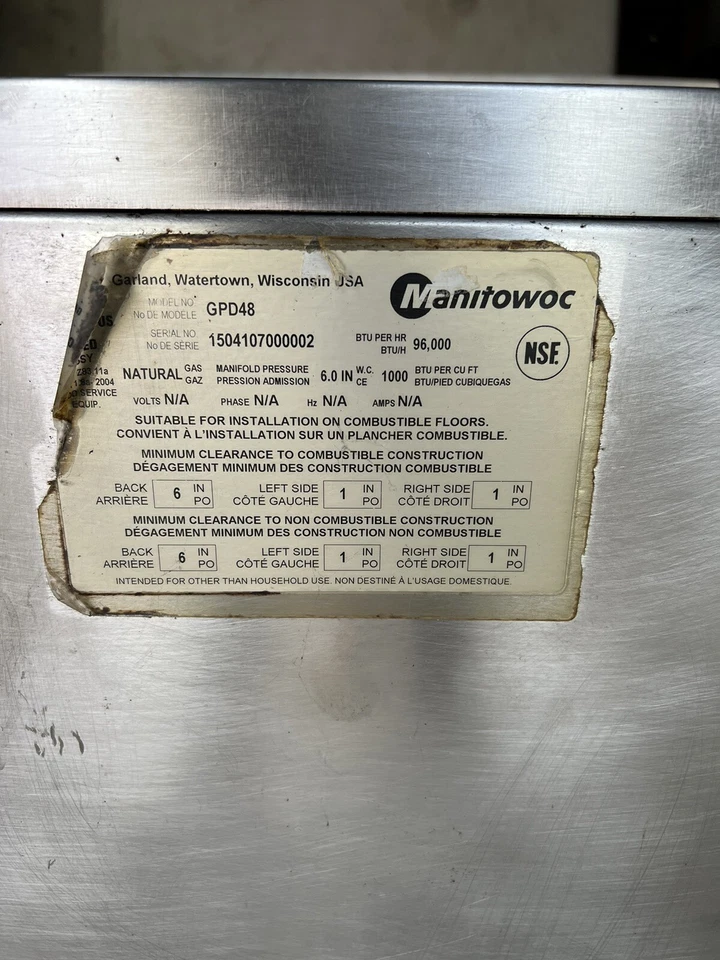 Horno para pizza de doble cubierta de gas natural Guirnalda Foto 4 de 4