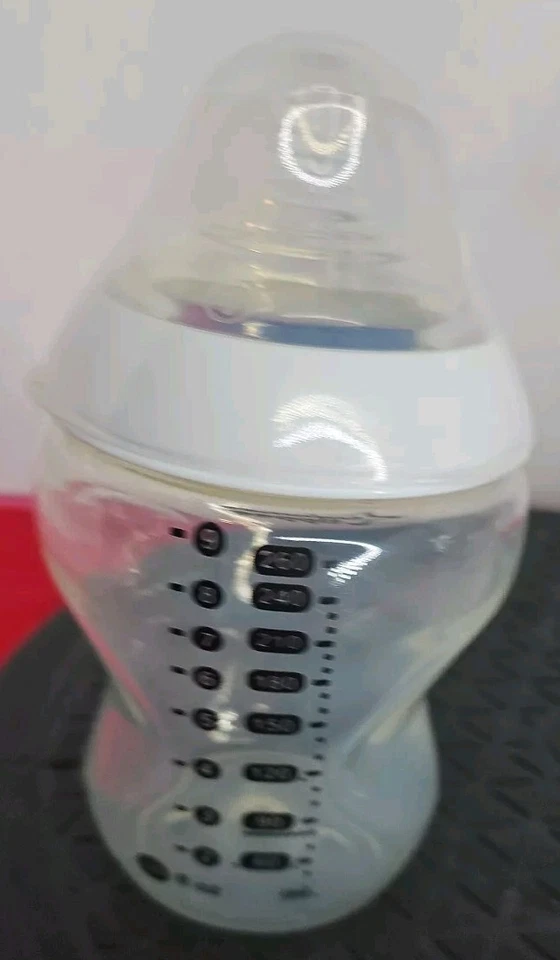 3 botellas Tommee Tippee 9 oz incluye pezones y tapas rosa blanco Foto 4 de 4