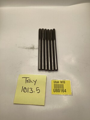 QTY6 I.T.I. Straight Flute Chucking Reamer T302M20-25, .3700-.3590 C2 J#2Q187-03