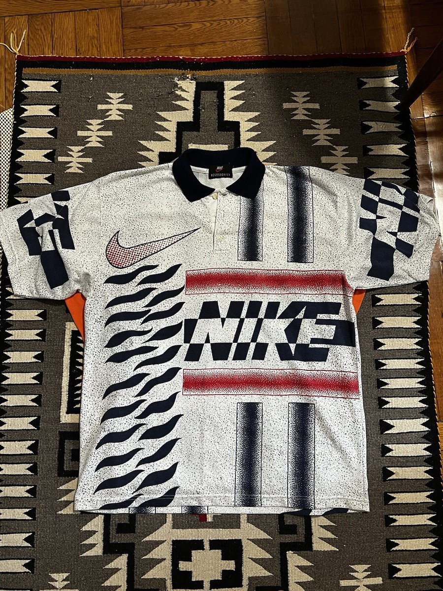 VTG 90s Nike Inspired Polo Shirt Sweatpants Bootleg XL Sweatsuit