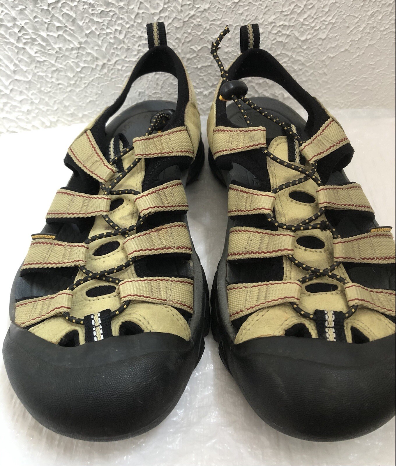 KEEN Beach sandalo impermeabile punta chiusa scarpa da trekking TG 8 donna LEGGI COSÌ COM'È