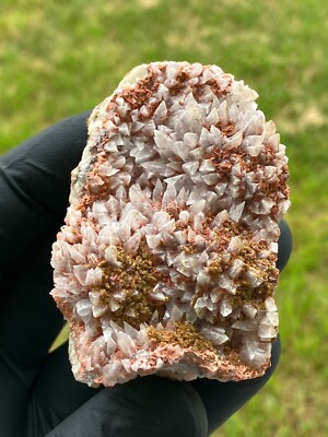 Calcite with Baryte Siderite, unique, Christiane Mine, Adorf, Diemelsee, Germany