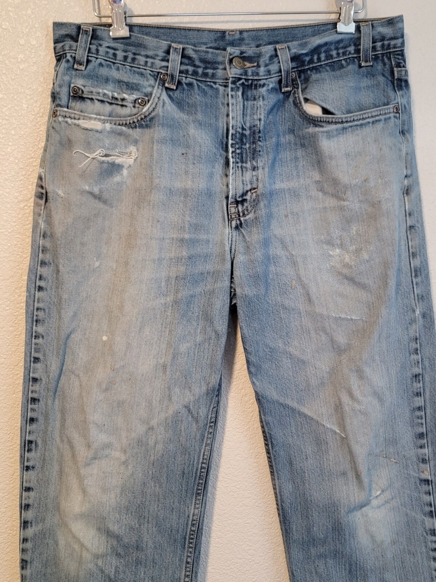 Kirkland Signature Mens Jeans Size 34x32 Straight Leg Workwear