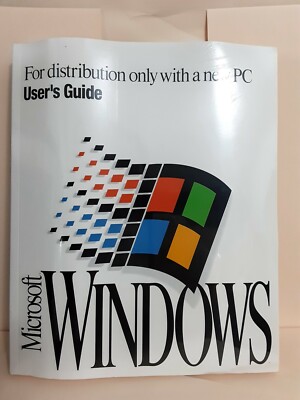 Microsoft Windows 3.1 Operating System with 3.5'' Floppy Disks 