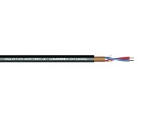 Cavo Microfono SOMMER CABLE Stage 22 2x0,22 mm² 100m Nero - Alta Qualità per S